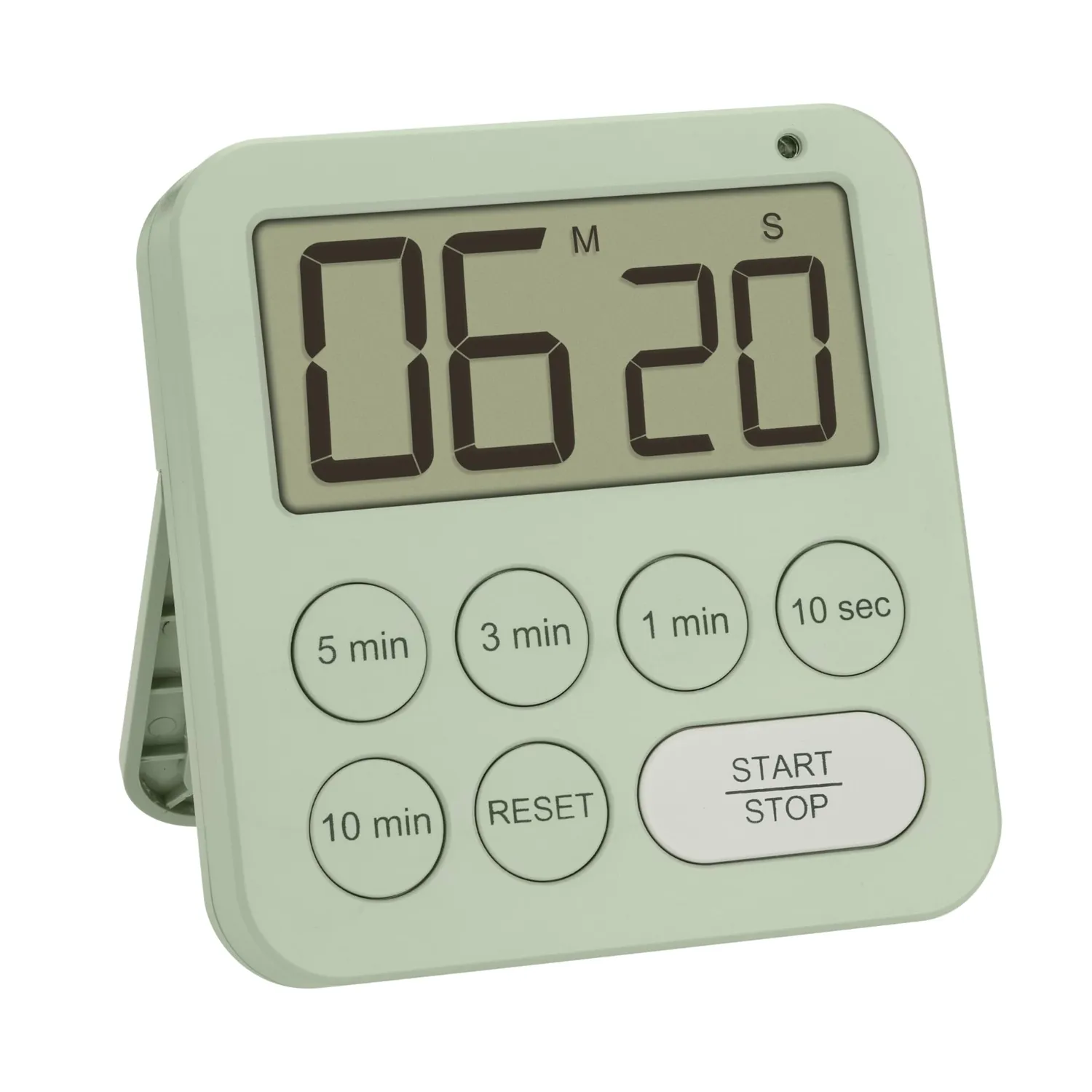 TFA Dostmann 38.2056 Timer digital grün magnetisch