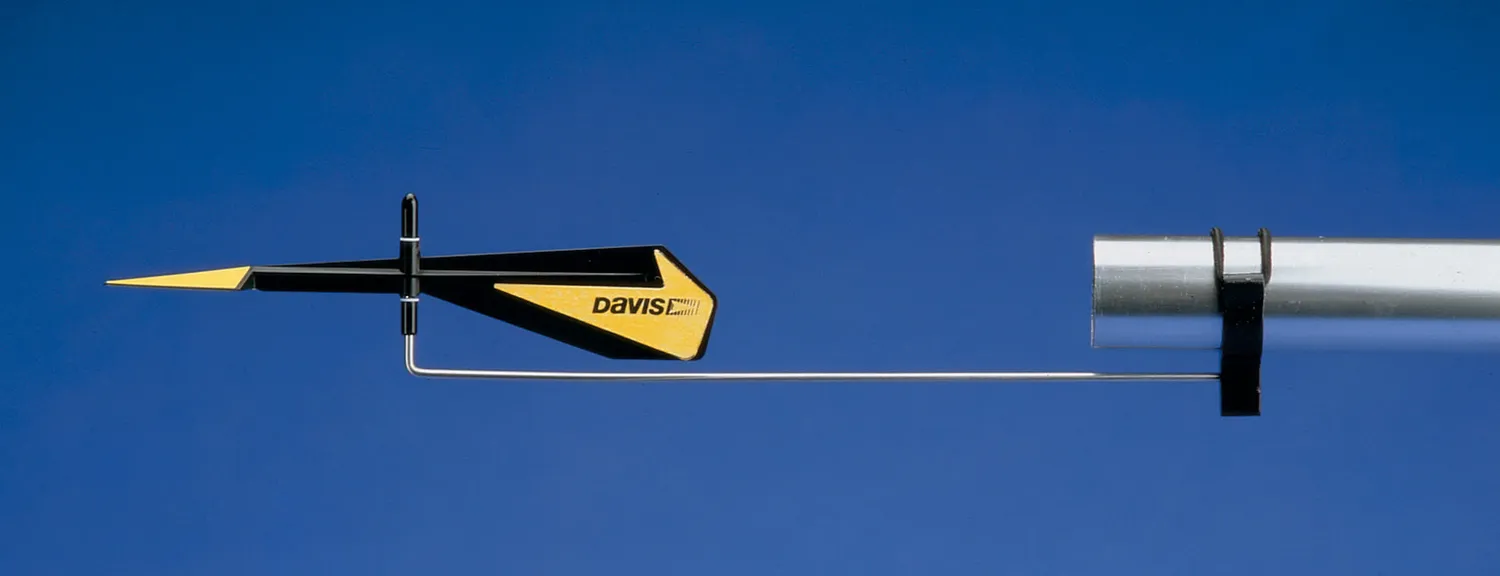 Davis Black Max 1295 Windanzeiger Segelboot 20 cm