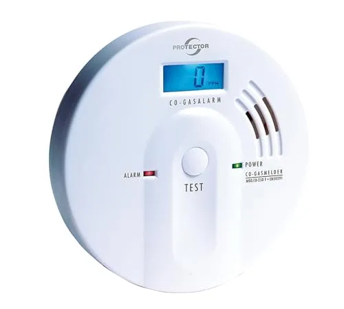 Protector CO-250 F CO-Melder mit Display batteriebetrieben