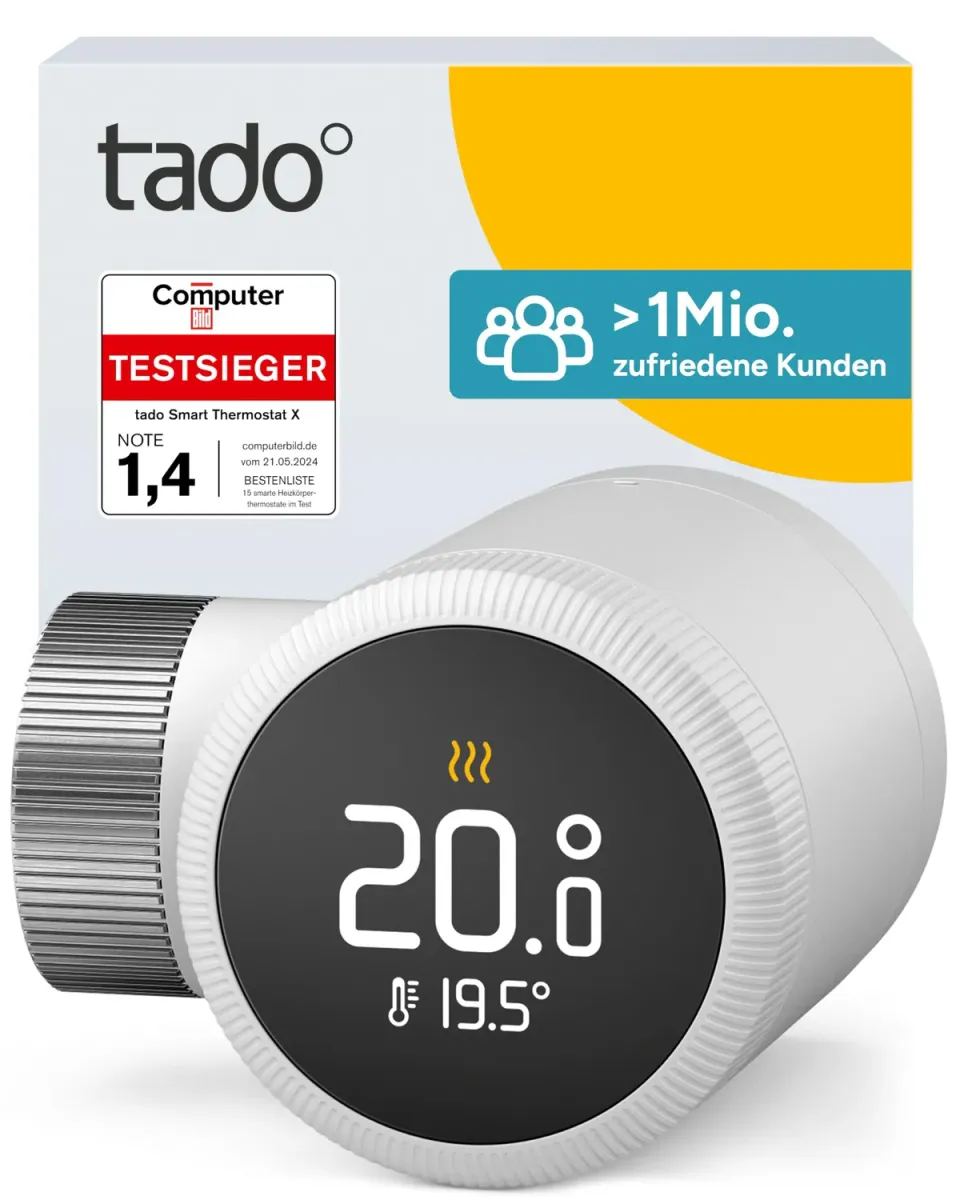 tado° X Heizkörperthermostat 1x Smart Thread
