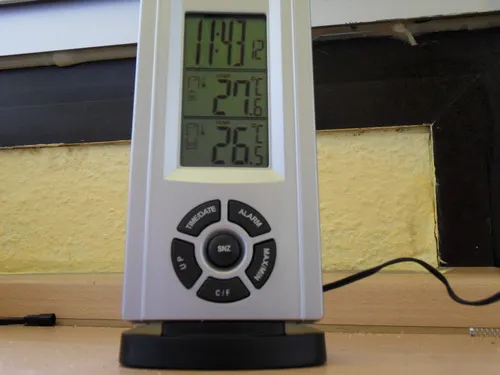 Technoline WS 7037 Wetterstation mit Kabelsonde Frostalarm