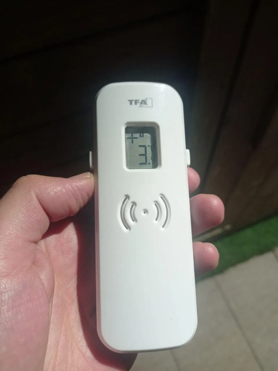 TFA Dostmann Cool@Home 30.3046.01 Funk-Thermometer schwarz Lüftungsalarm