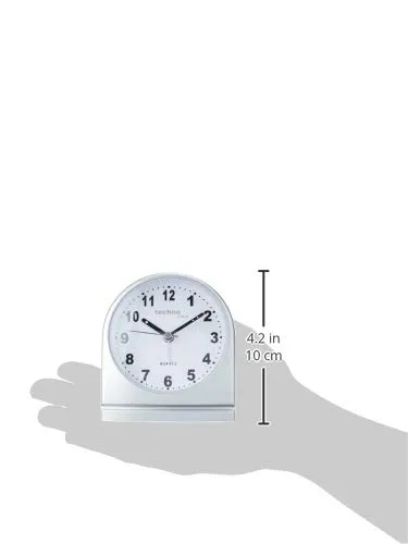 Technoline Geneva SL Quarzwecker silber analog