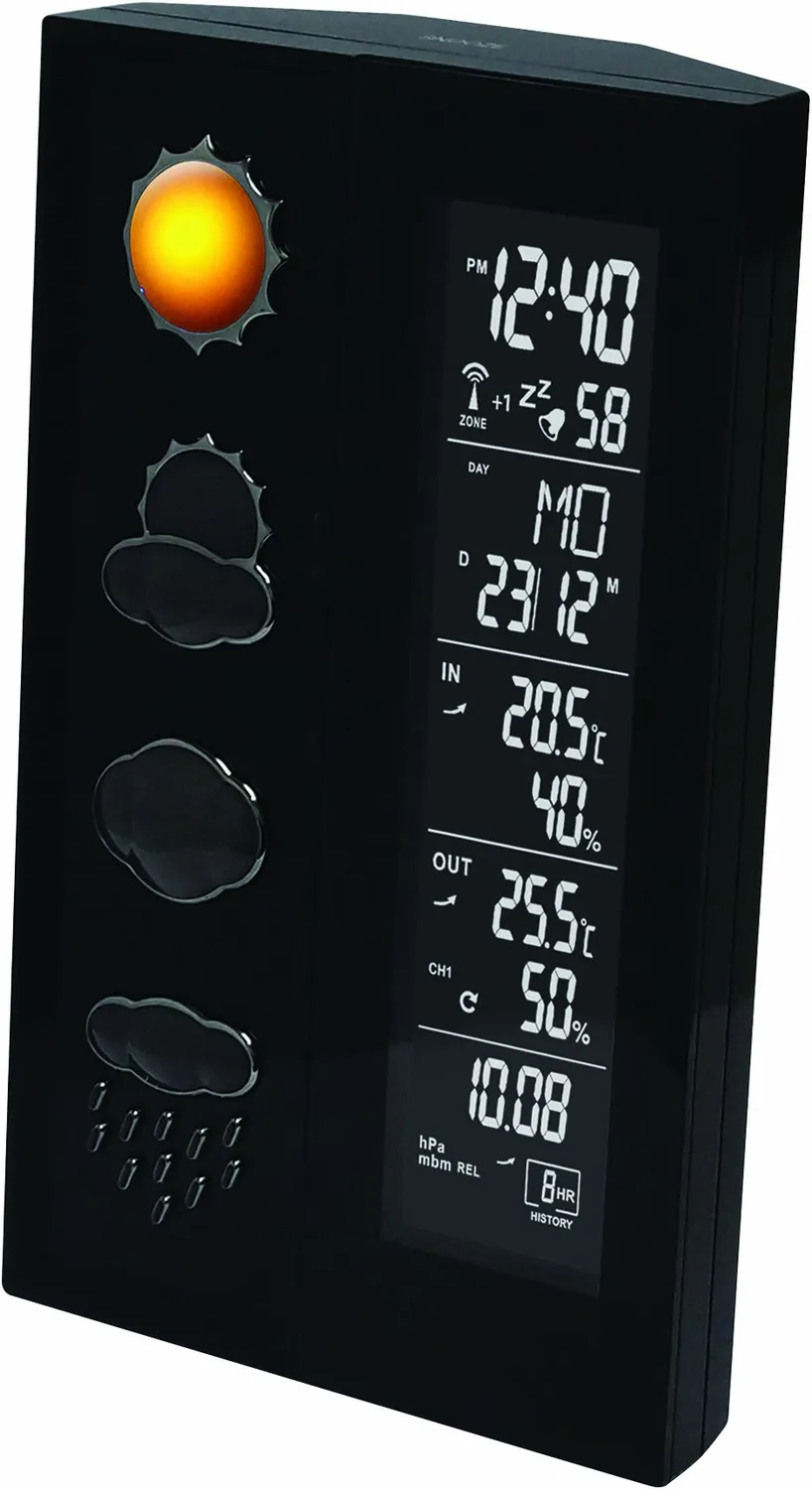 Technoline WS 6650 Wetterstation mit LED-Wettersymbolen