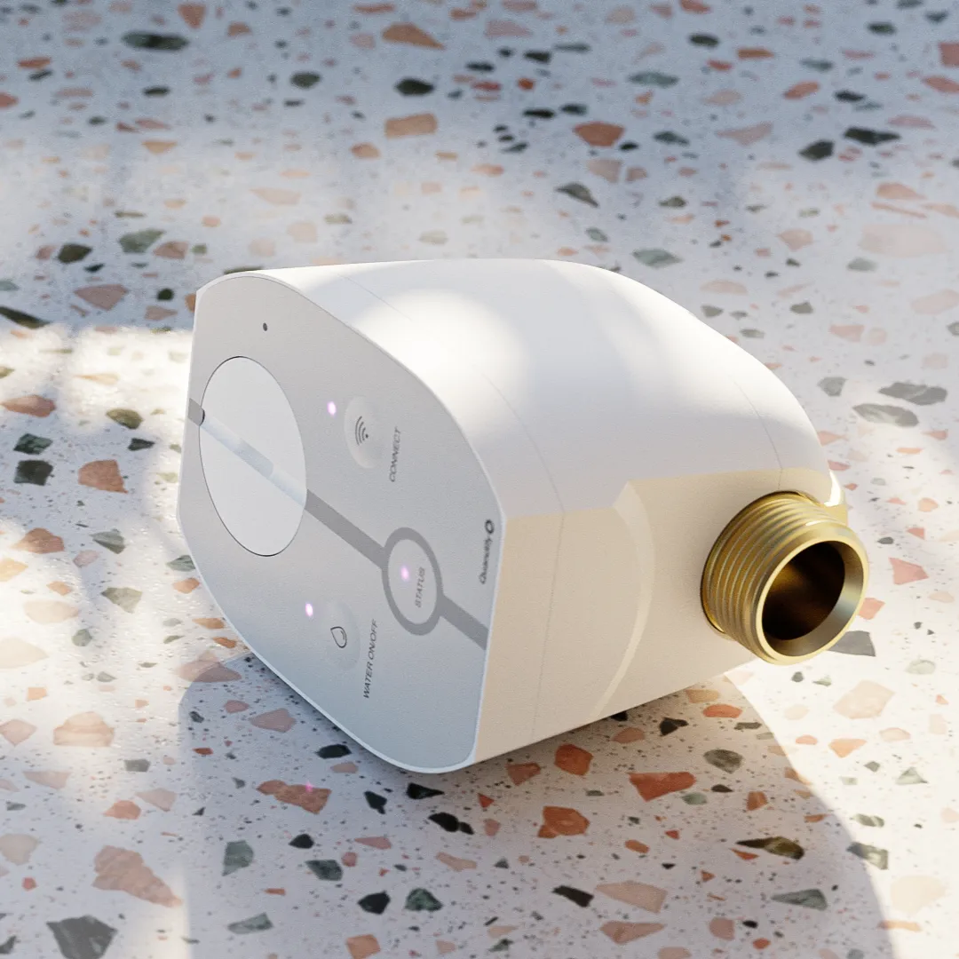 Quandify CubicSecure Wasserventil automatisch App-Steuerung