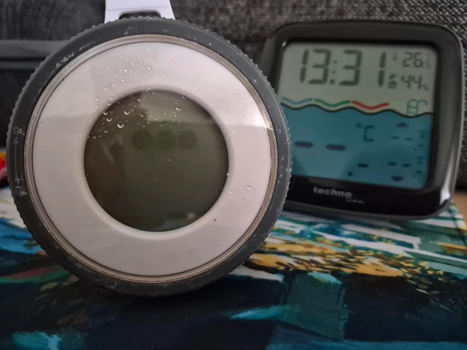 Technoline WS9059 Funk-Poolthermometer mit Basisstation