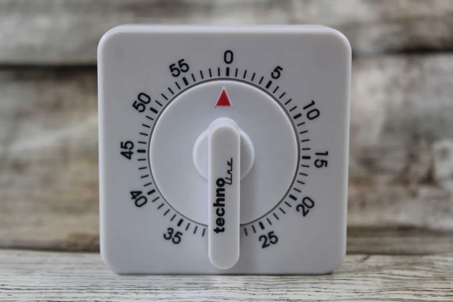 Technoline KZW Kurzzeitwecker analog weiß 60 Minuten