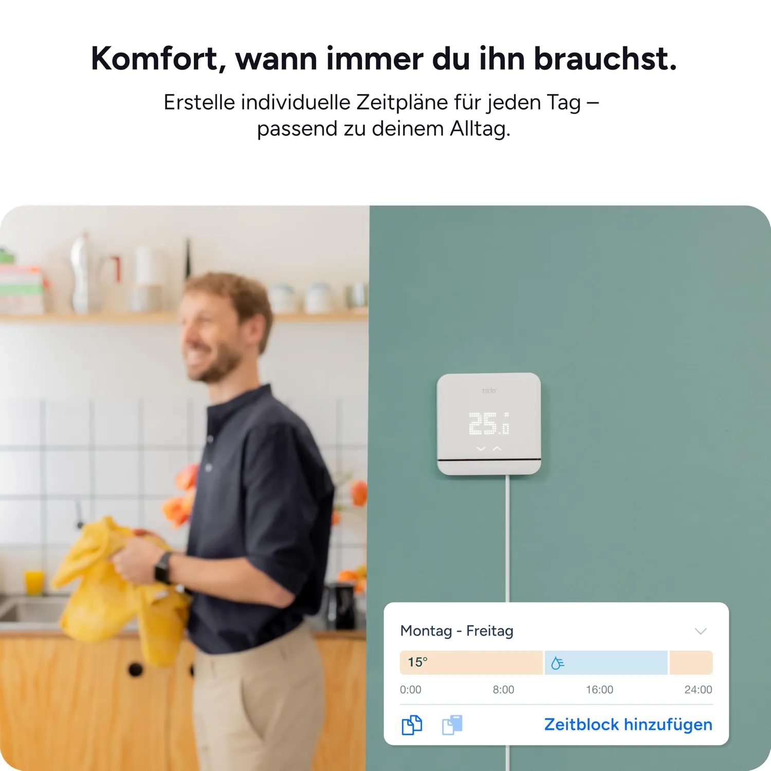 tado° V3+ Klimaanlagensteuerung mit Standfuß WLAN