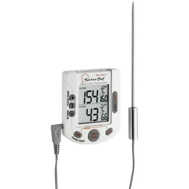 TFA Dostmann Küchen-Chef 14.1503 Bratenthermometer weiß