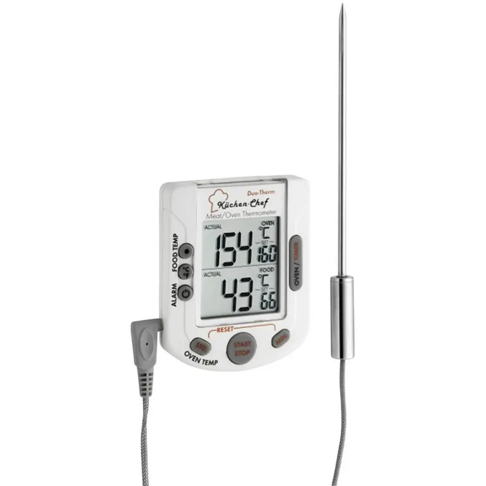 TFA Dostmann Küchen-Chef 14.1503 Bratenthermometer weiß