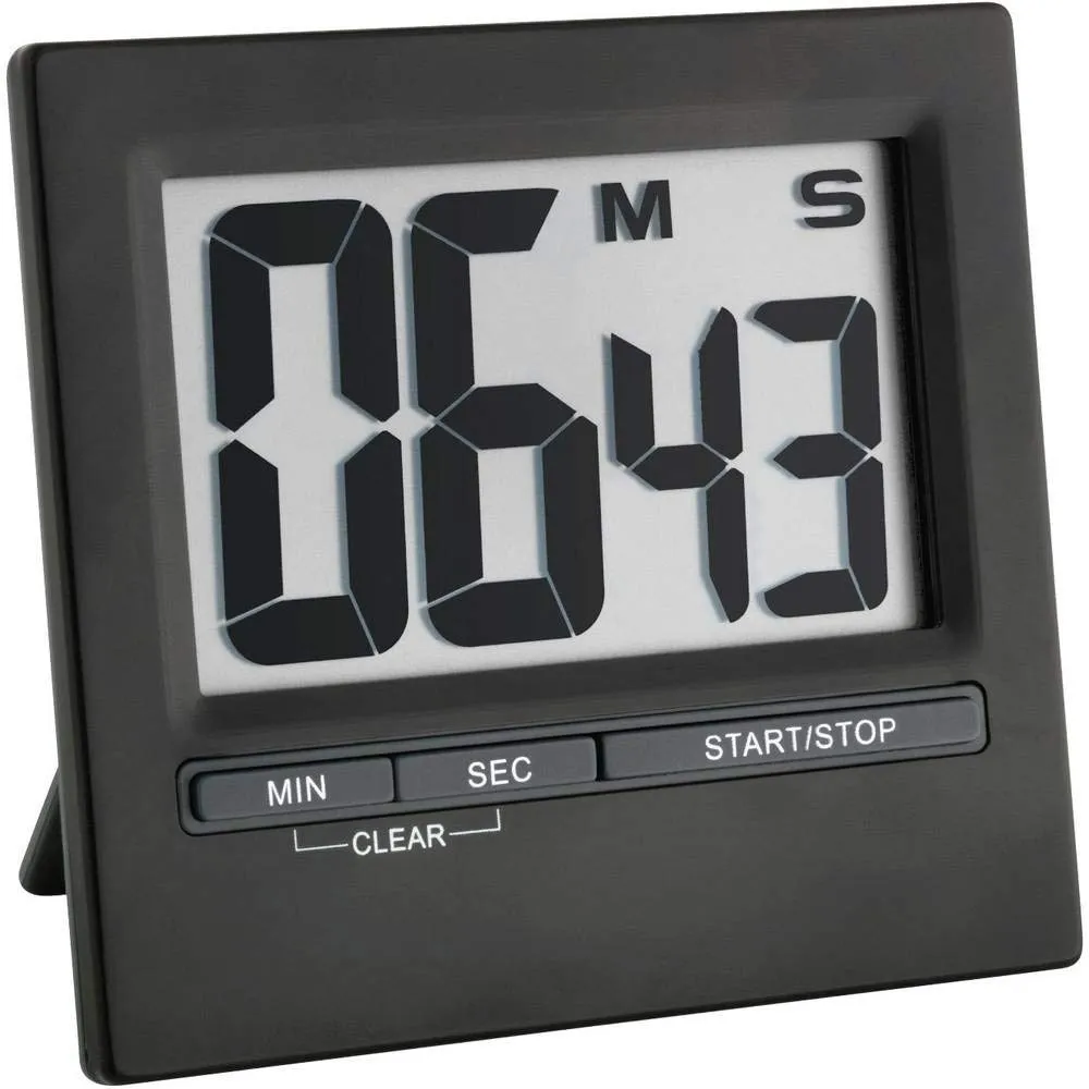 TFA Dostmann Cube-Timer 38.2013 Küchentimer Aluminium 99 Min