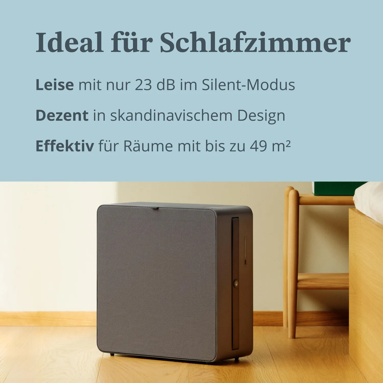 Airthings Renew Luftreiniger HEPA-13 für 49 m²