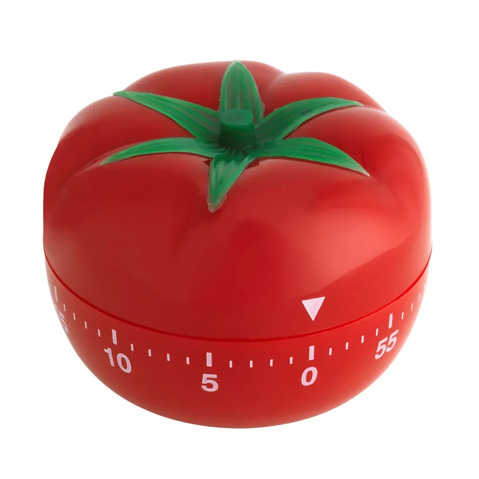 TFA Dostmann Pomodoro 38.1005 Kurzzeitwecker rot 60 Min