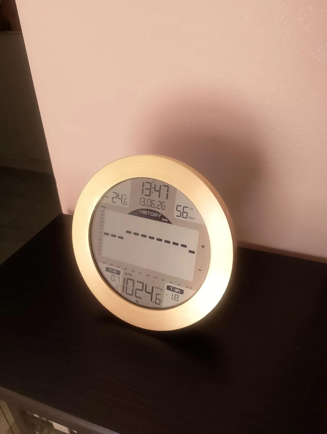 TFA Dostmann Meteomar 35.1124.10 Wetterstation Barometer Grau