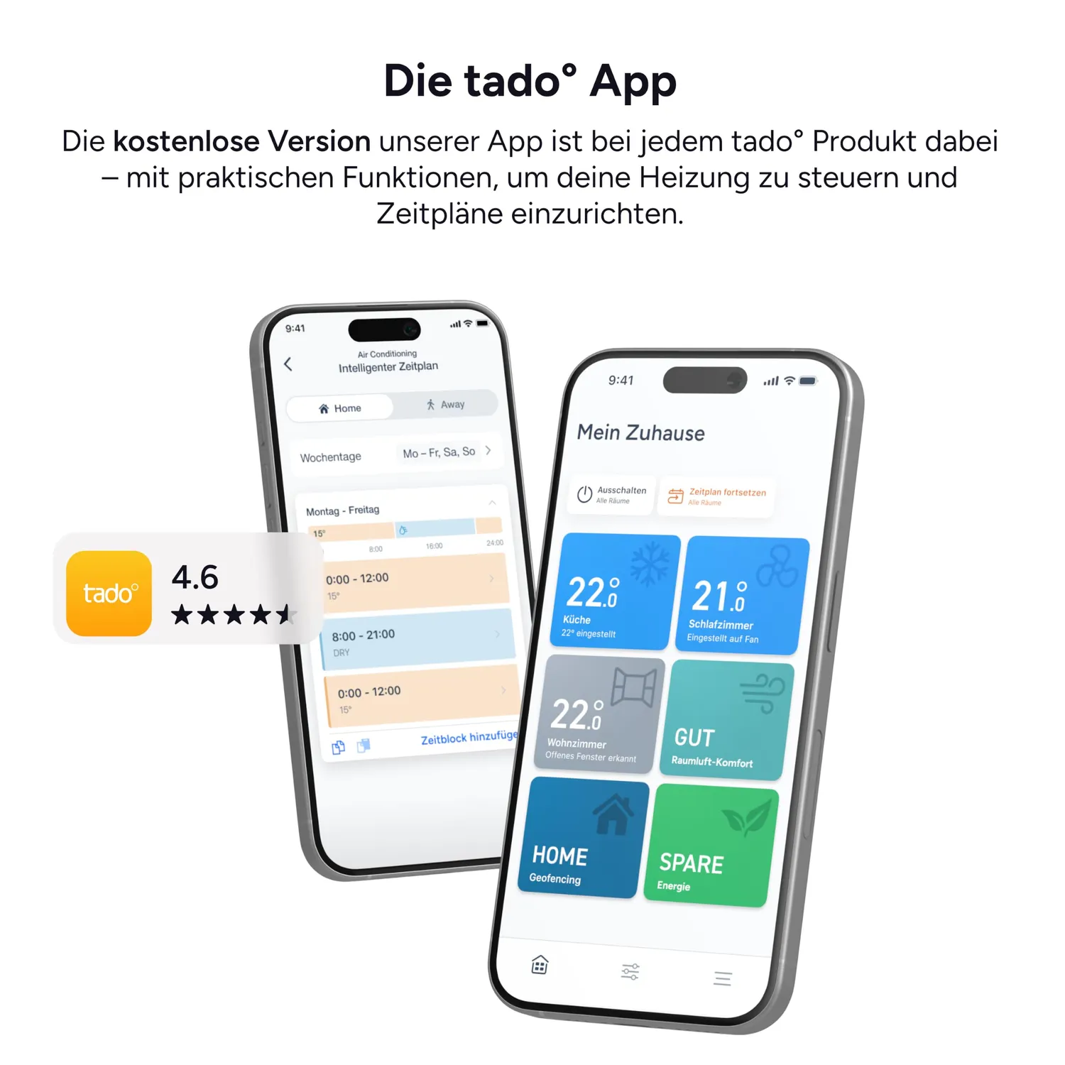 tado° V3+ Klimaanlagensteuerung mit Standfuß WLAN