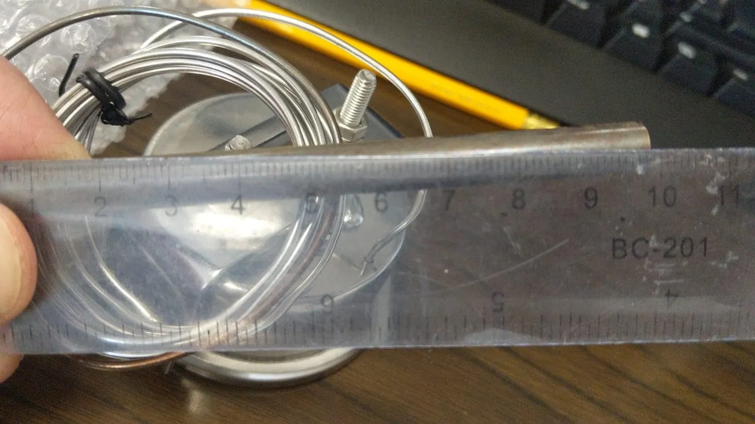 TFA Dostmann 14.1037 Backofenthermometer Edelstahl 500°C U-Clip