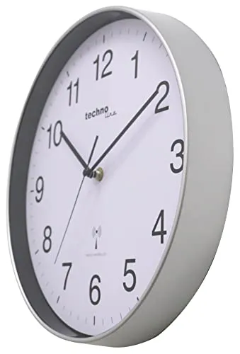 Technoline WT 8030 Funkwanduhr 30 cm Silber