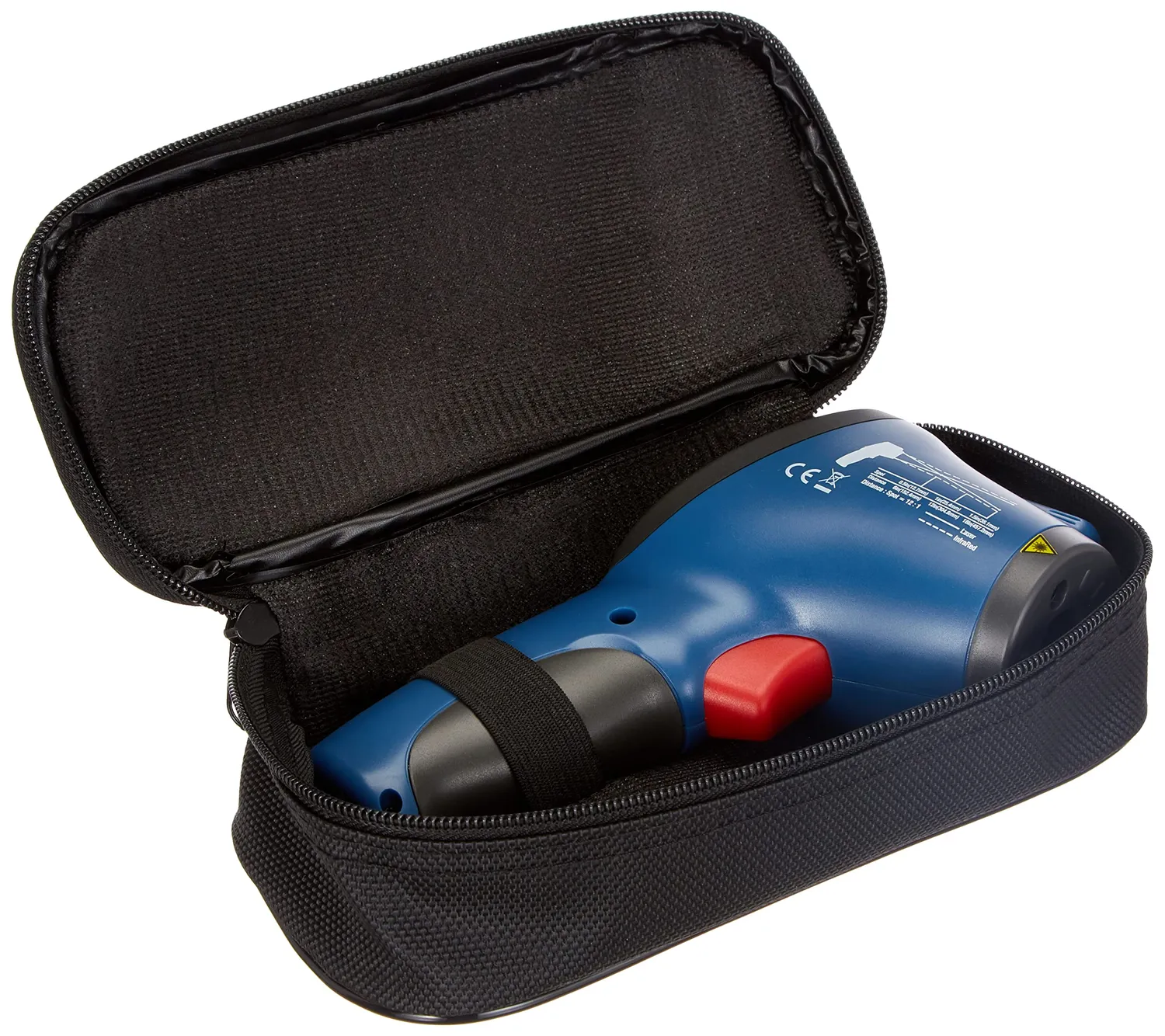 TFA Dostmann Schimmeldetektor Infrarot-Thermometer Doppellaser blau