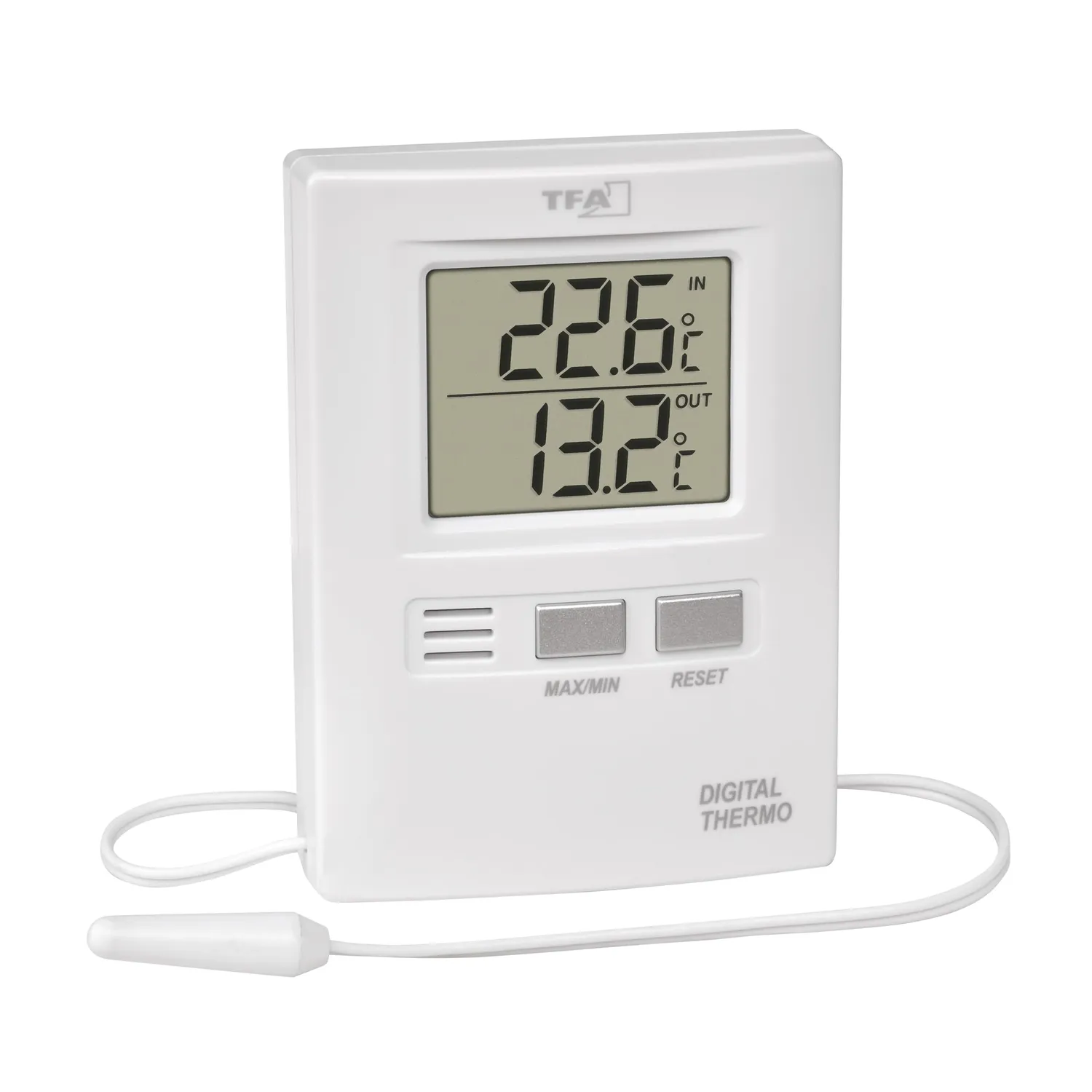TFA Dostmann 30.1012.01 Thermometer digital Kabelfühler