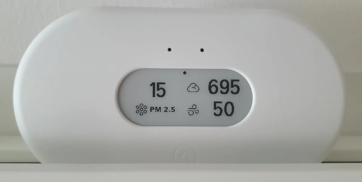 Airthings View Plus 2960 Luftqualitätsmonitor WLAN 7 Sensoren
