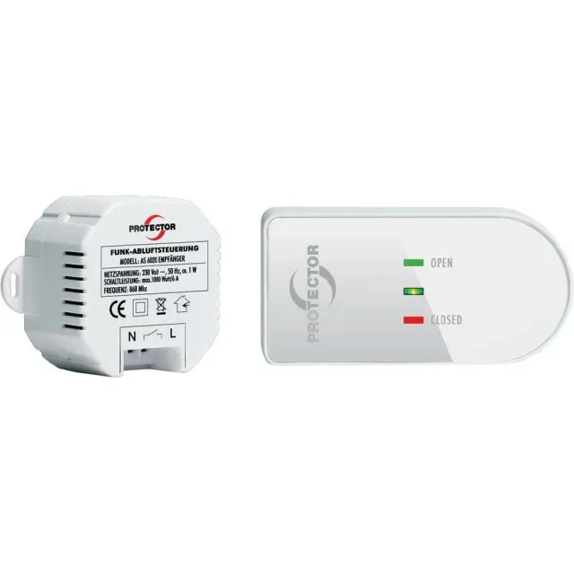 Protector AS-6020 Funk-Abluftsteuerung Dunstabzug 1000W