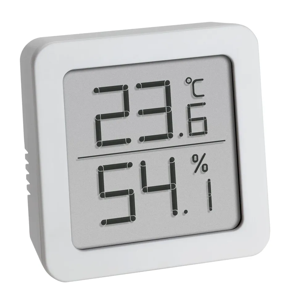 TFA Dostmann 30.5051.02 Thermo-Hygrometer weiß Magnet