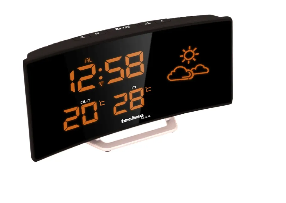 Technoline WS 6832 Wetterstation schwarz Funk