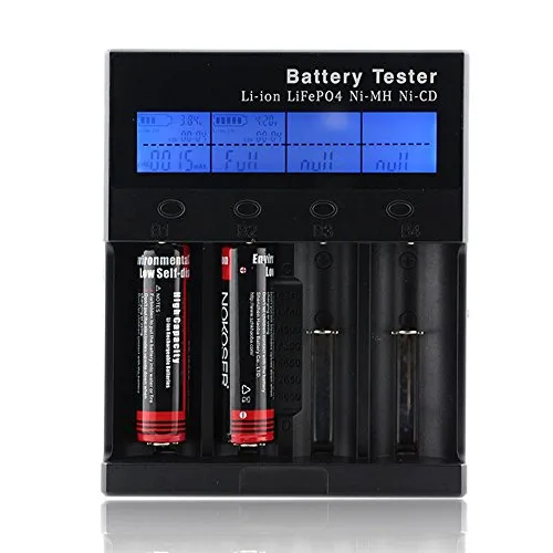 Technoline BC 3500 Ladegerät mit LCD-Display