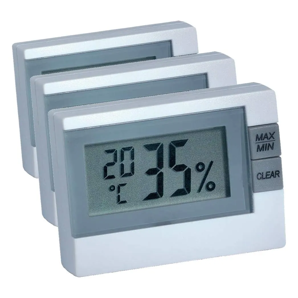 TFA Dostmann 30.5005.02 Thermo-Hygrometer Mini Weiß