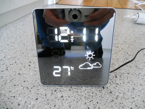 Technoline WS 6825 Wetterstation Spiegeldisplay Funk