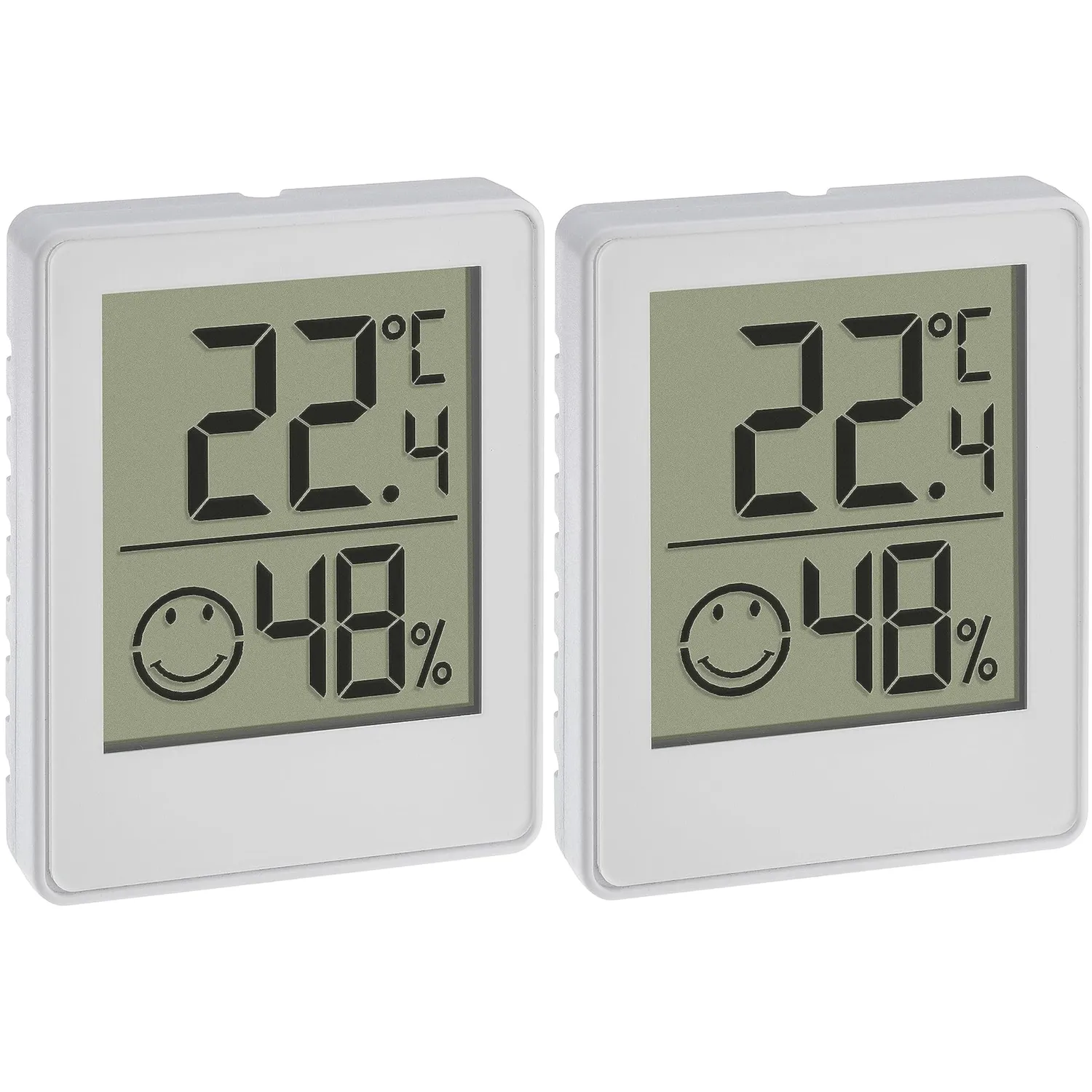 TFA Dostmann 30.5039.02 Mini Thermo-Hygrometer weiß