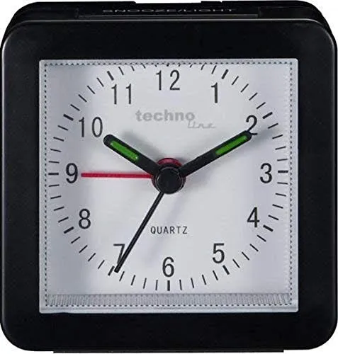 Technoline SC Quarz-Wecker analog schwarz