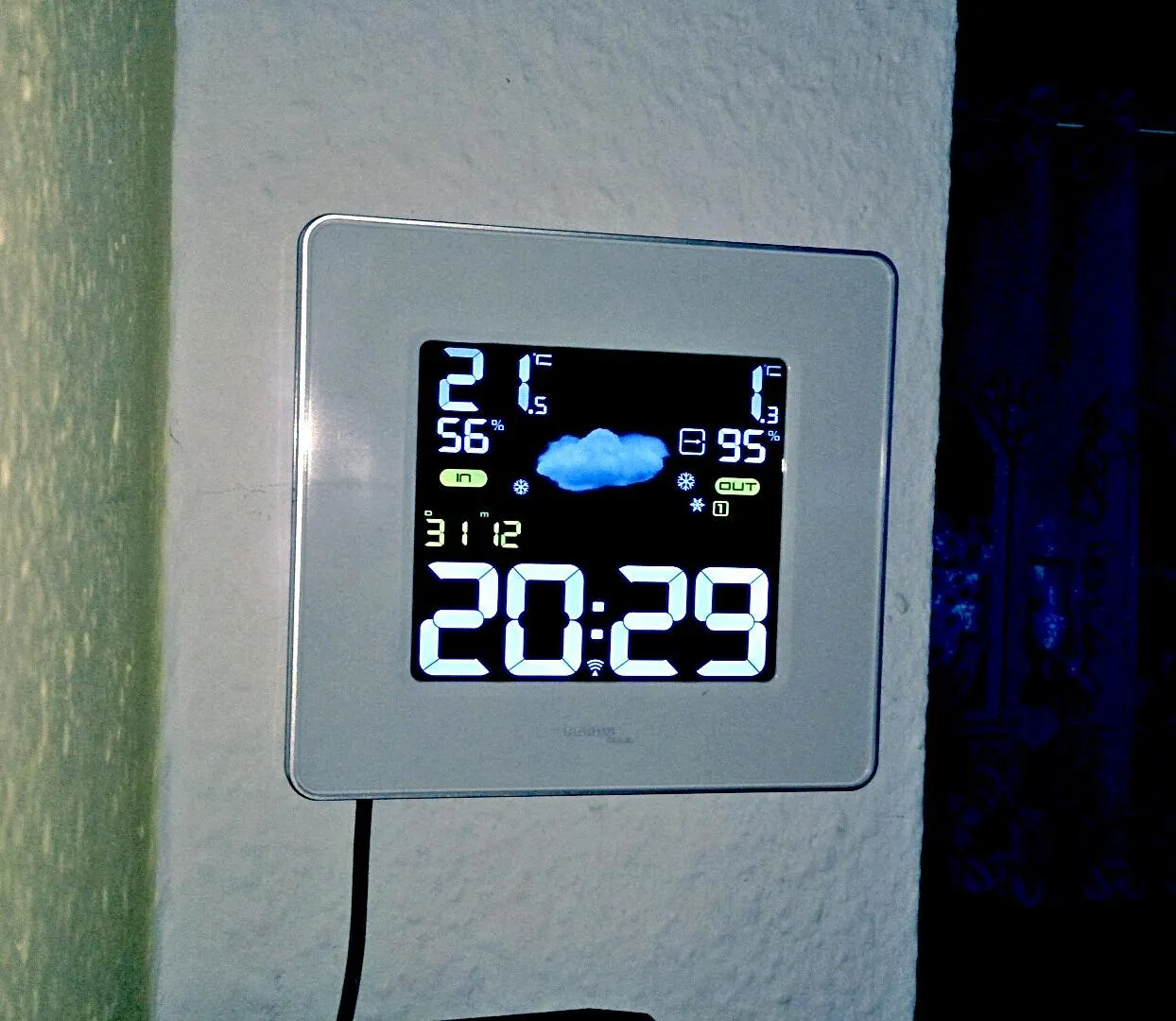 Technoline WS 6440 Premium Wetterstation weiß