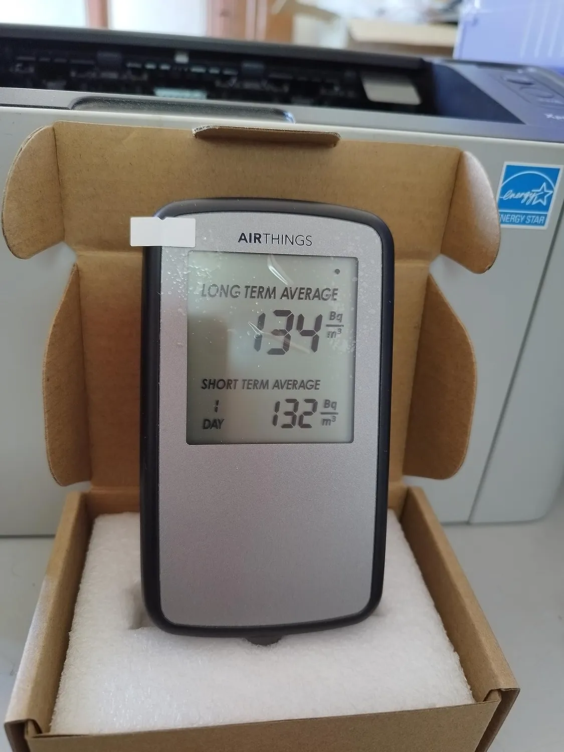 Airthings Corentium Home Radonmessgerät batteriebetrieben