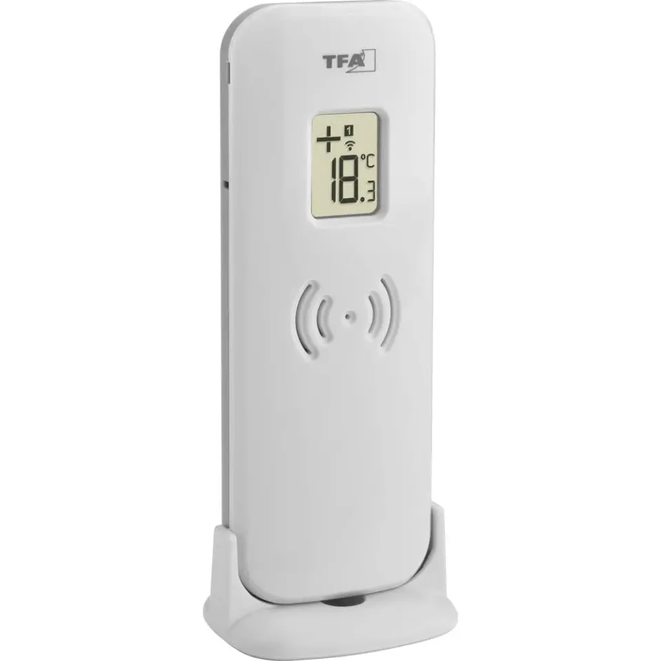 TFA Dostmann 30.3250.02 Temperatursender Weiß Display