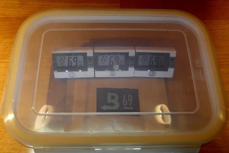 TFA Dostmann 30.5005.02 Thermo-Hygrometer Mini Weiß
