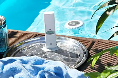 TFA Dostmann WeatherHub 30.3310.02 Sender-Set Pool weiß