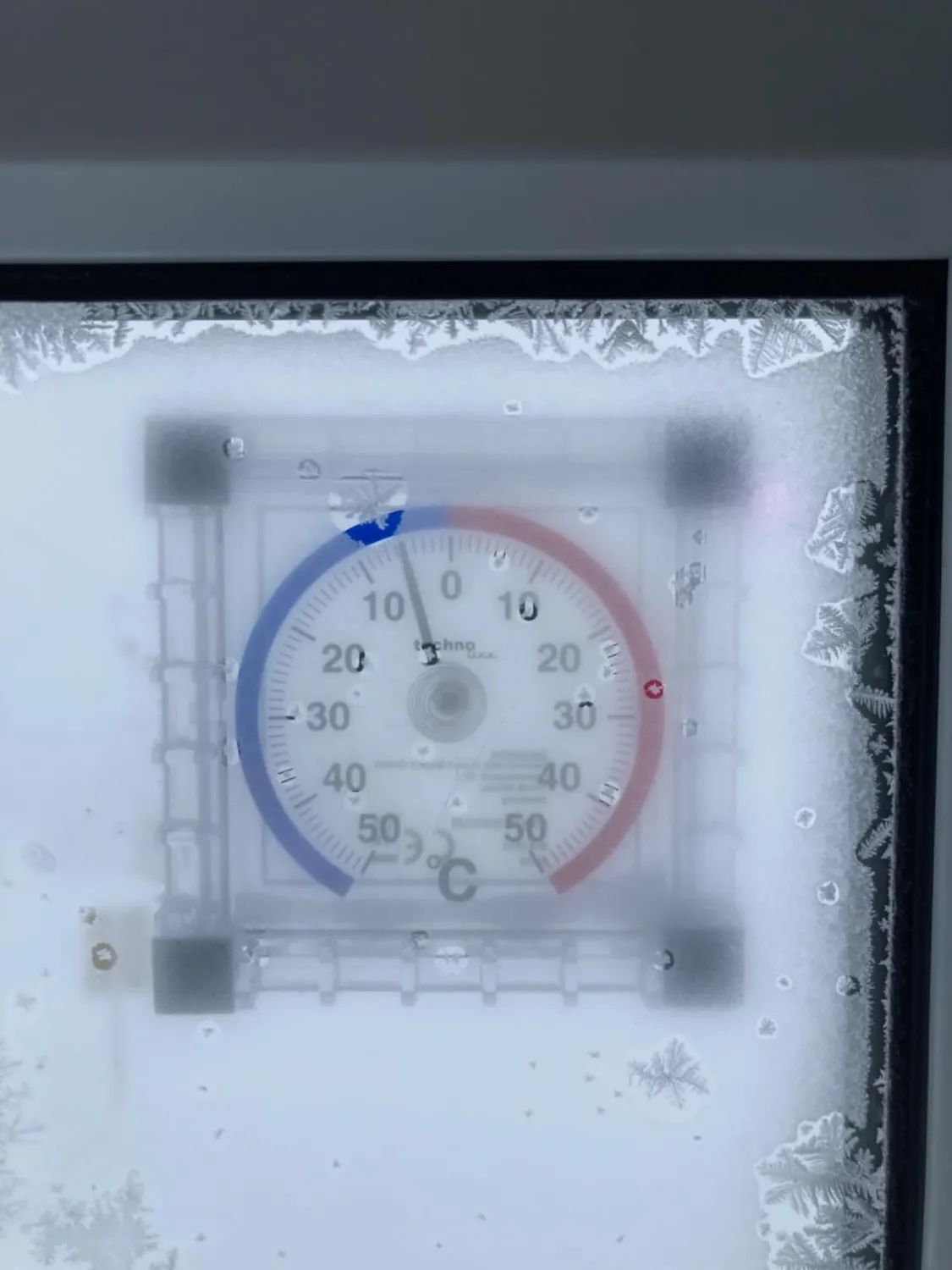 Technoline WA 1010 Fensterthermometer Weiß Analog -50°C