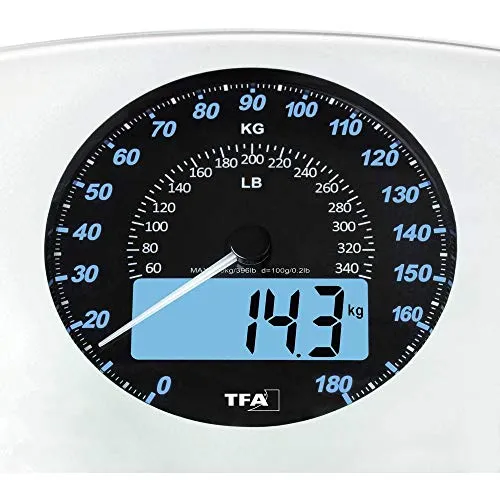 TFA Dostmann Swing 50.1003.02 Personenwaage weiß 180 kg