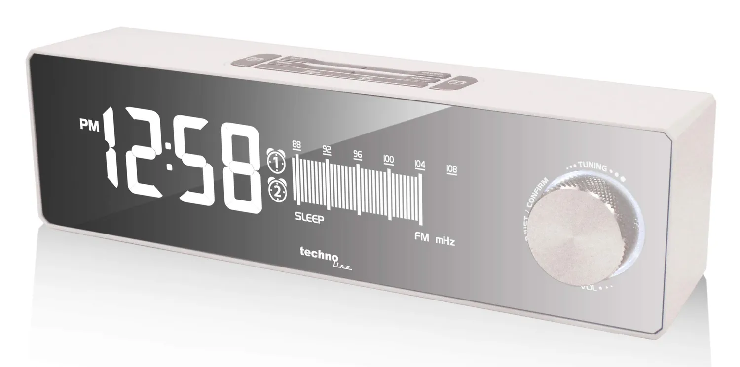 Technoline WT 483 Radiowecker Retro mit USB-Anschluss