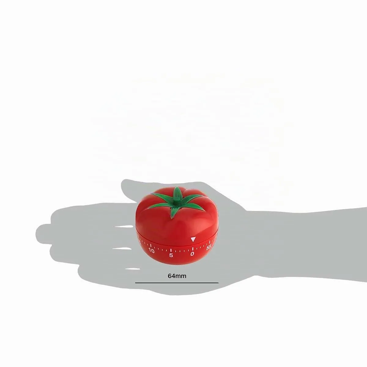 TFA Dostmann Pomodoro 38.1005 Kurzzeitwecker rot 60 Min