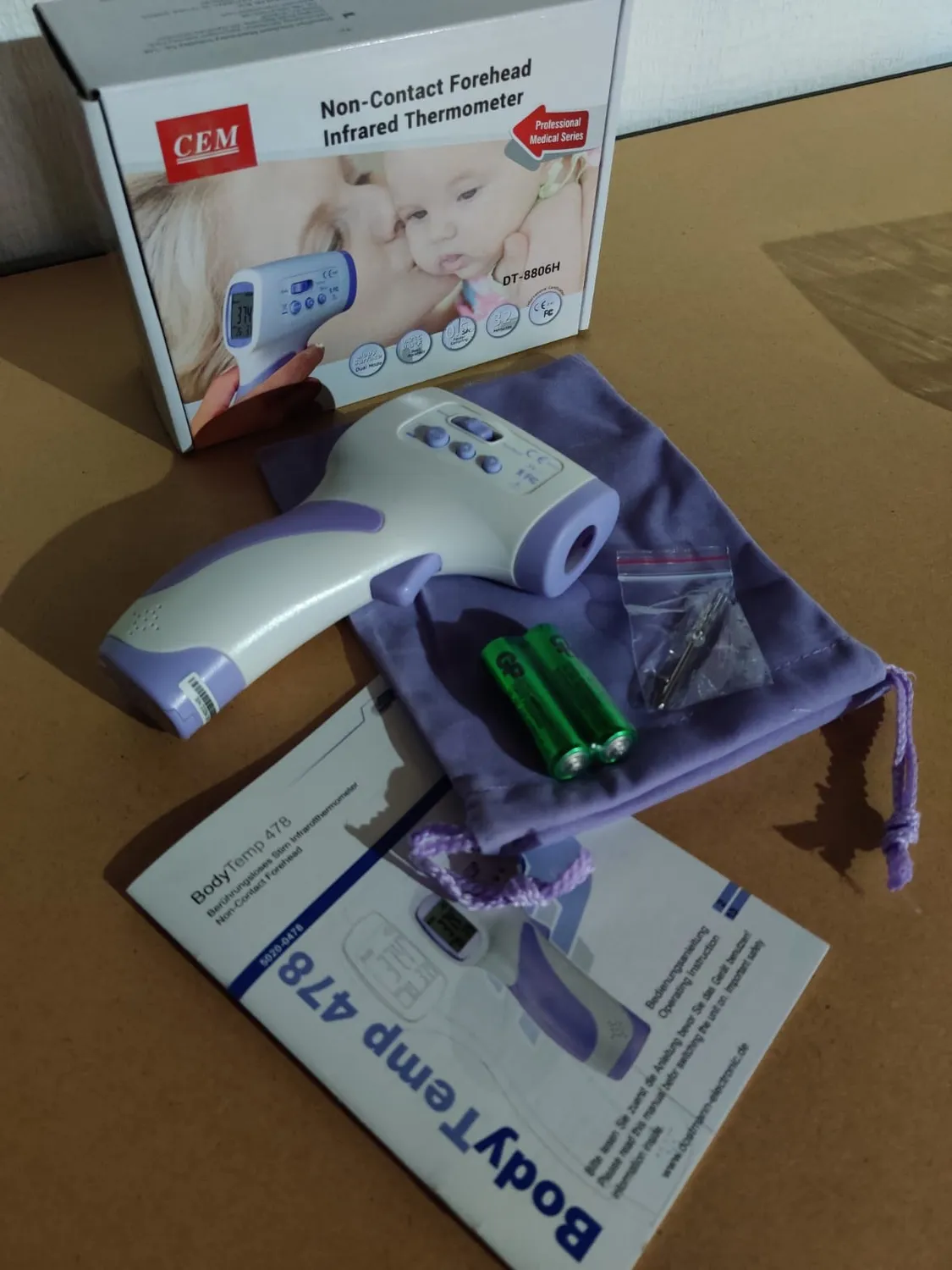 TFA Dostmann Bodytemp 478 Fieberthermometer infrarot kontaktlos