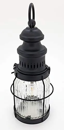 Technoline T 9500 LED-Laterne schwarz Glas Metall