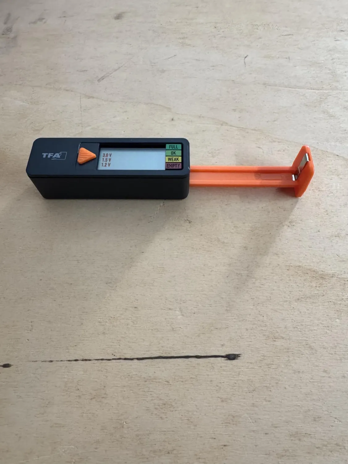 TFA Dostmann 98.1126.01 BatteryCheck Batterietester schwarz Volt