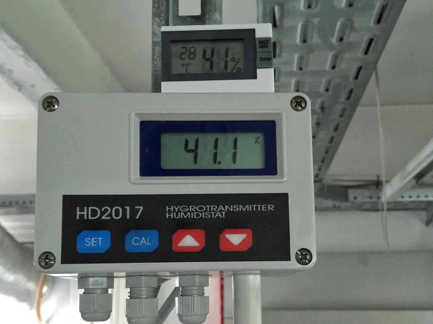 TFA Dostmann 30.5005.02 Thermo-Hygrometer Mini Weiß