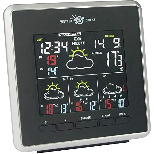 Technoline WD 4026 Wetterstation satellitengestützt LED