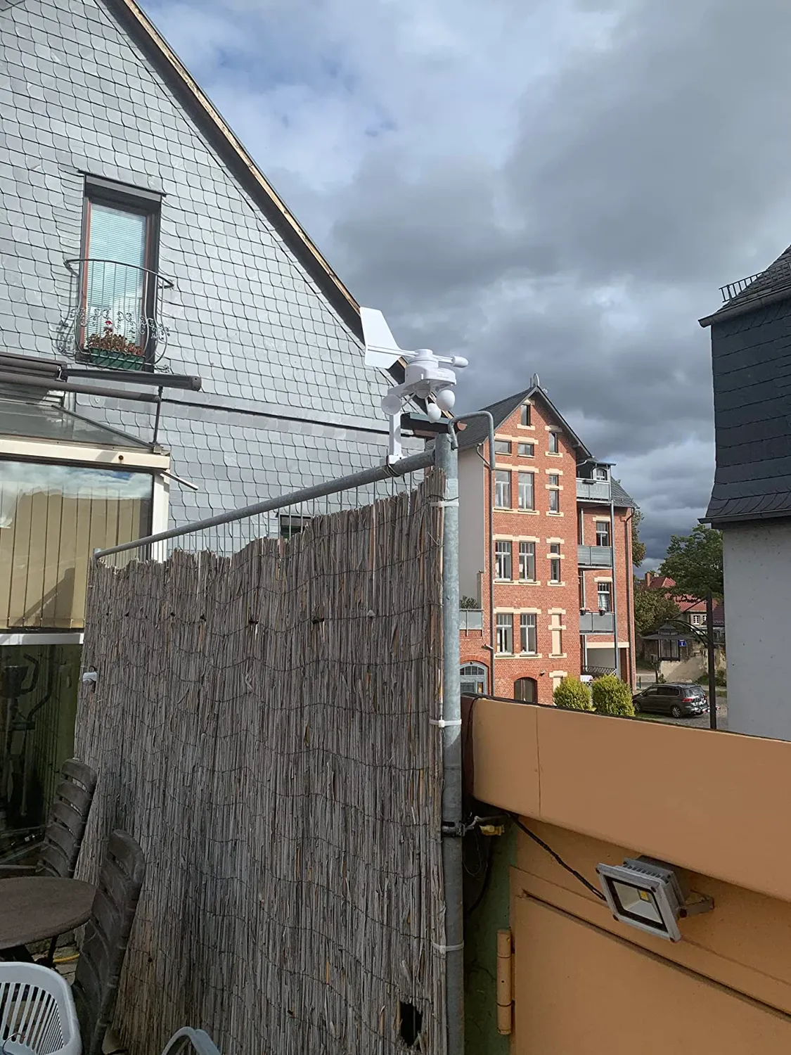 Technoline Mobile Alerts MA 10660 Windsensor weiß Solar