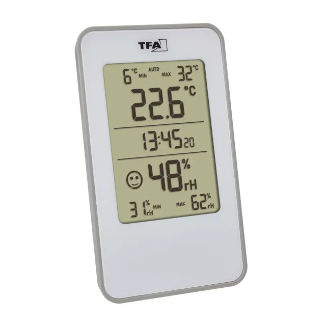 TFA Dostmann 30.5057 Thermo-Hygrometer weiß Schimmel