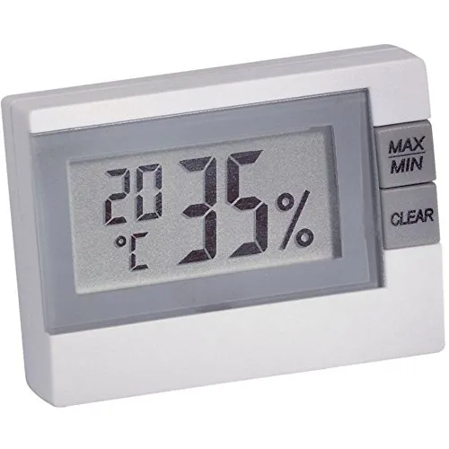 TFA Dostmann 30.5005.02 Thermo-Hygrometer Mini Weiß