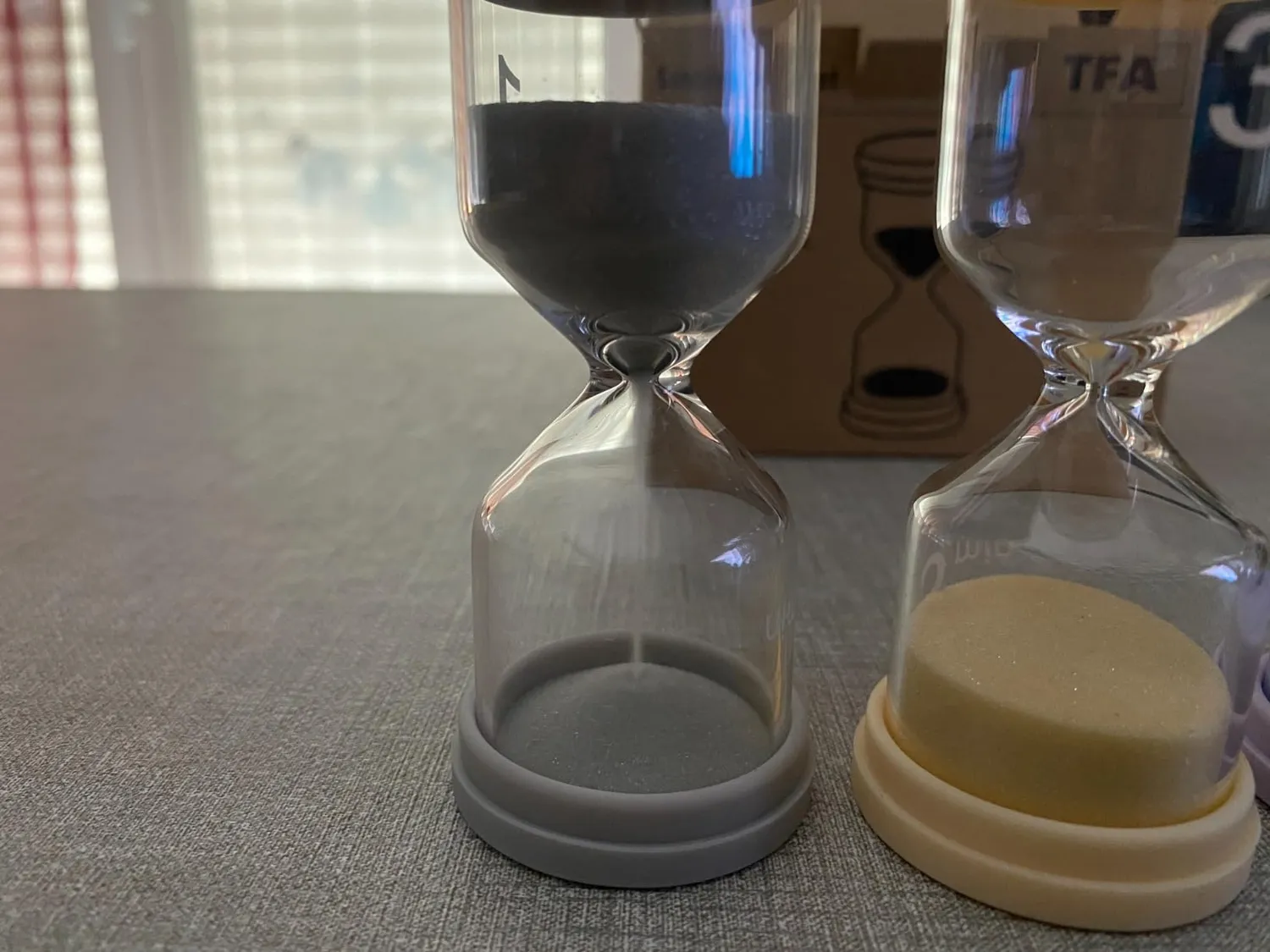 TFA Dostmann 18.6012.30 Sanduhr-Set 6-teilig bunt Glas